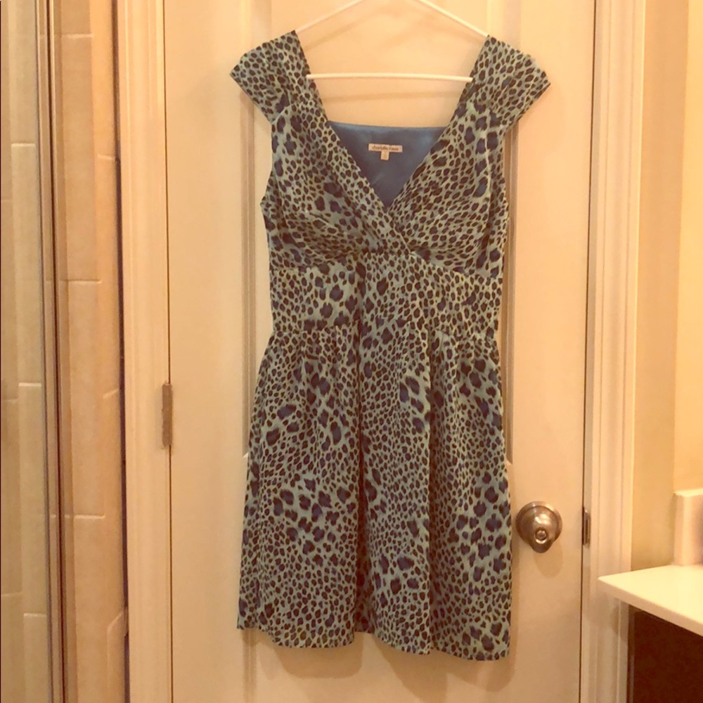 Leopard print dress